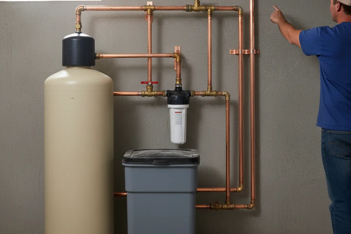 Whole-house water treatment system installed in Glencoe